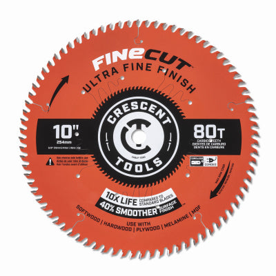 10"x80T FineCut Blade