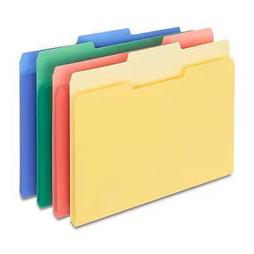 STAPLES INC 285130 24PK Folder ASSTD