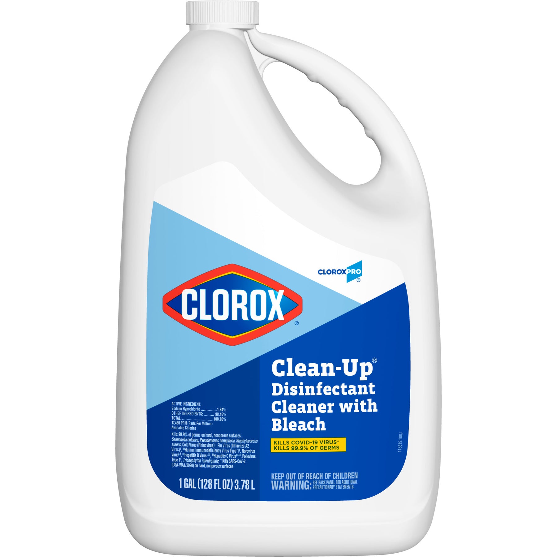 Clorox 35420 Clean-Up All Purpose Cleaner Disin 128 oz. Refill Original w/ Bleach 4/CS