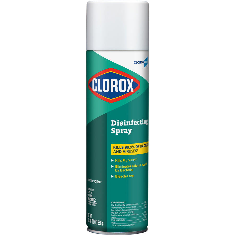 Clorox 38504 CloroxPro Disinfecting Spray 19 oz. Fresh Scent 12/CS