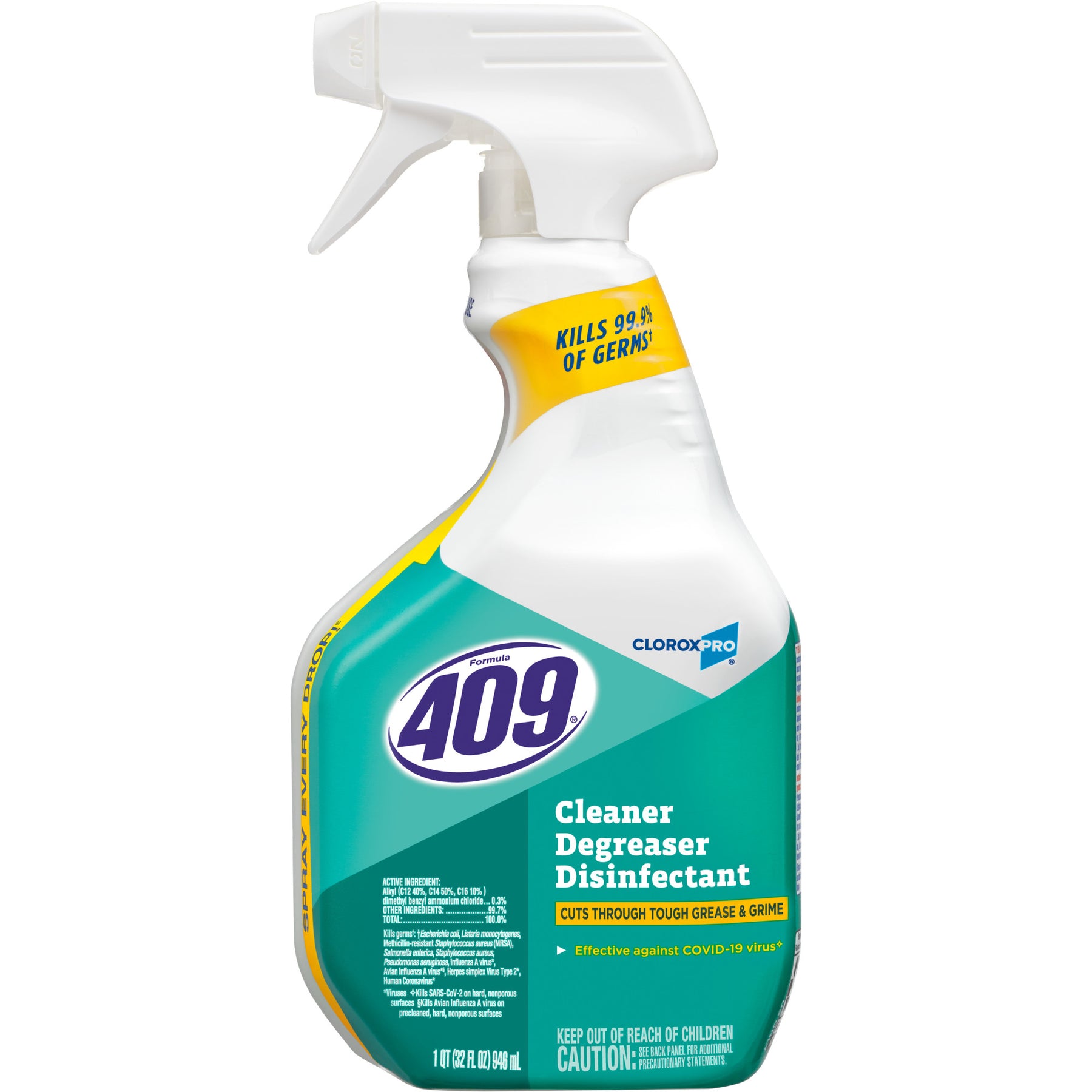 Clorox 35306 Formula 409 Cleaner / Degreaser 32 oz. Spray Disinfectant 12/CS