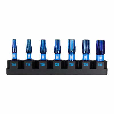 7PC 1" T-Impact Bit Set
