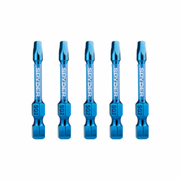 5PC 2" SQ2 Impact Bit