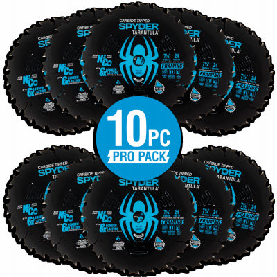 Sm Products Llc 13017 10PC 7-1/4" 24T Saw Bla