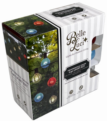 Holiday Bright Lights BLG4020PT 20L G40 RWB Bulb Set