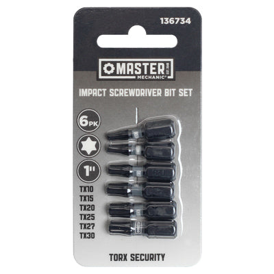 MM 6PC Star Imp Bit Set