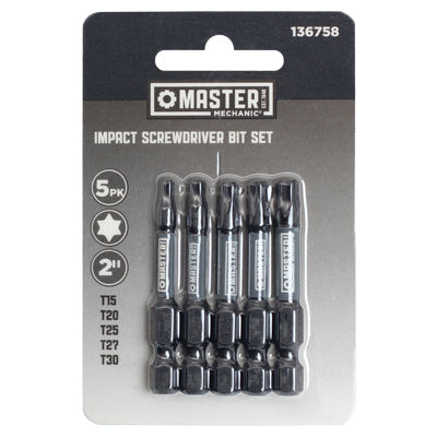 MM 5PC Torx Imp Bit Set