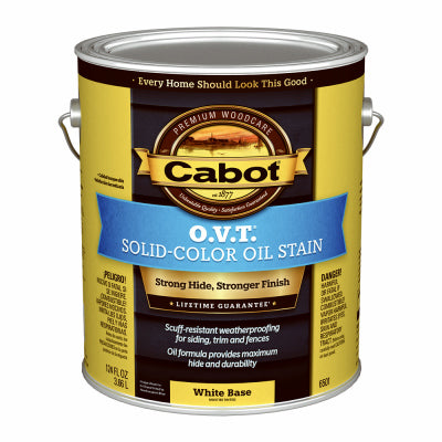 Cabot/Valspar Corp 6501-07 GAL VOC WHT Oil Stain