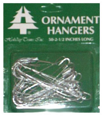 HOLIDAY TRIM 3925000 50CT SLV Ornament Hook