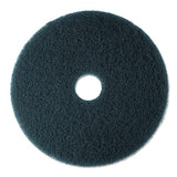 3M 7300 Low-Speed High Productivity Floor Pads 7300, 20" Diameter, Black, 5/carton 3