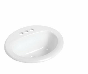 Mansfield Plumbing Products 2237 Oval Drop-In Lavatory