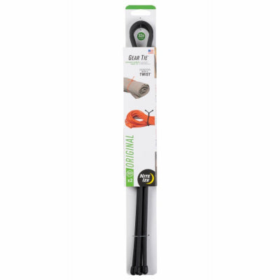 NITE IZE INC GT32-2PK-01 2PK 32" BLK Gear Tie