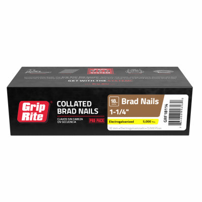 Primesource Building Prod. GRF18114 5K 1.25"x18G Brad Nails