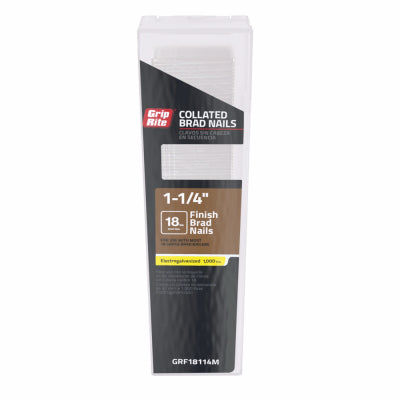 Primesource Building Prod. GRF18114M 1K 1.25"x18G Brad Nails