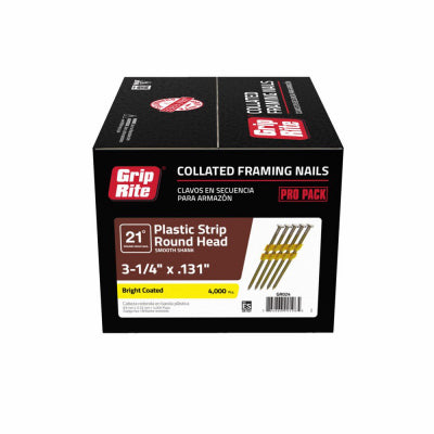 Primesource Building Prod. GR024 4K 3.25" 21 Frame Nails