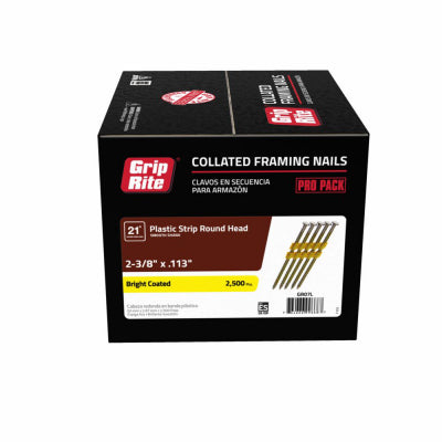 Primesource Building Prod. GR07L 2.5K 2-3/8" Plas Nails