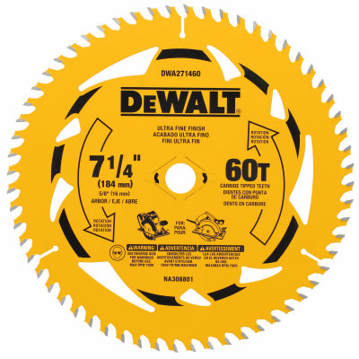 Dewalt Accessories DWA271460B10 7-1/4" 60T Saw Blade