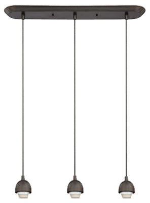 Westinghouse Lighting Corp 6301300 3LGT BRZ Mini Pendant