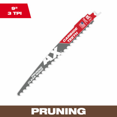 9" Carb AX Prun Blade