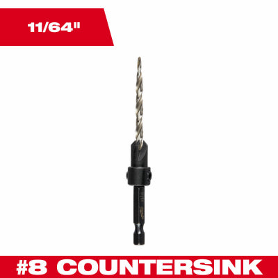 Milwaukee Electric Tool Corp 48-13-5001 11/64" #8 CS Drill Bit