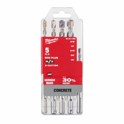 5PC SDS PLUS M/2 Kit