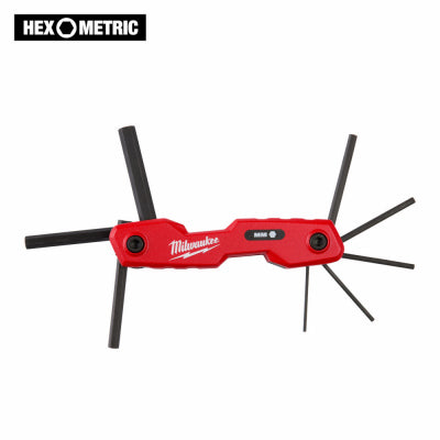Milwaukee Electric Tool Corp 48-22-2182 Metric Hex 8-Key Set