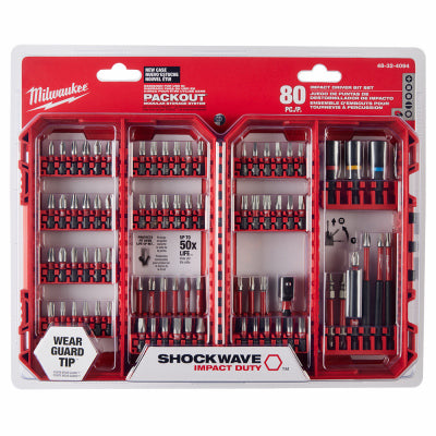 80PC Imp Driver Bit Set