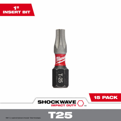 15PK 1" T25 Insert Bit