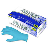 MCR Safety 6015L Disposable Nitrile Gloves, Large, 4 Mil, Powder-Free, 100/box 2