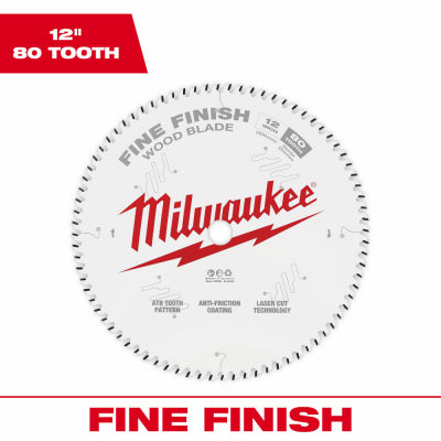 Milwaukee Electric Tool Corp 48-40-1224 12"x80T Saw Blade