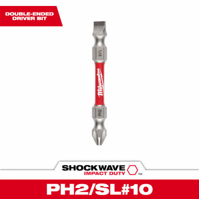 PH2/Sl1/4" DBL End Bit