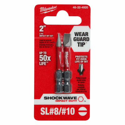 Milwaukee Electric Tool Corp 48-32-4920 2PK #8/#10 PWR Bit