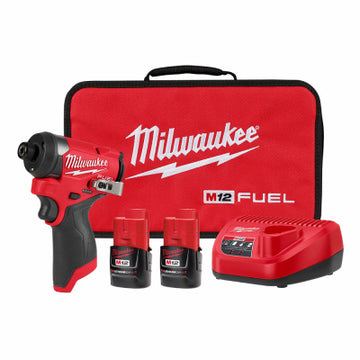 Milwaukee Electric Tool Corp 3453-22 M12 1/4" Imp Driver Kit
