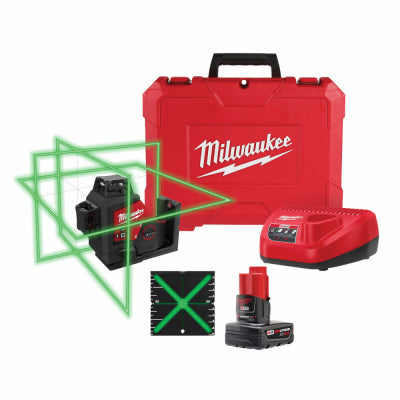 Milwaukee Electric Tool Corp 3632-21 M12 GRN Laser Kit