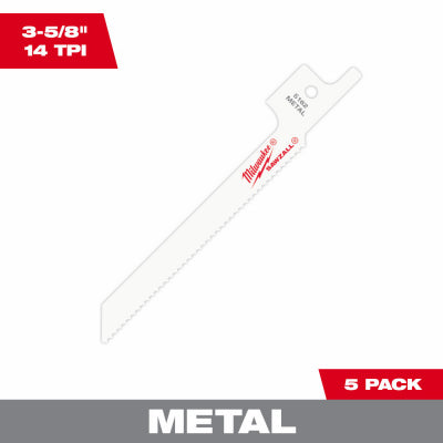 Milwaukee Electric Tool Corp 48-00-5162 5PK 3-5/8x14T Saw Blade