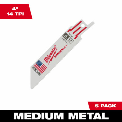 5PK 4"x14T Saw Blade