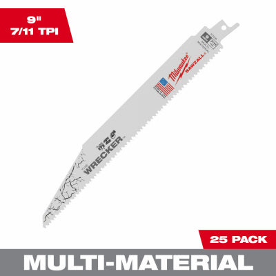 25PK 9" Wrecker Blade