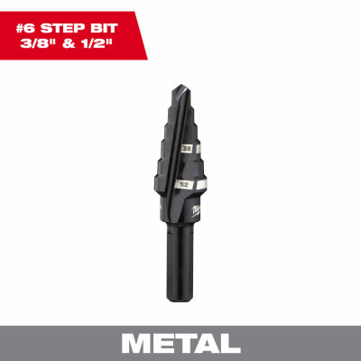 3/8x1/2" Step Drill Bit
