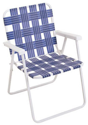 Rio Brands Llc BY055-0138PK6 BLU Web Fold Chair