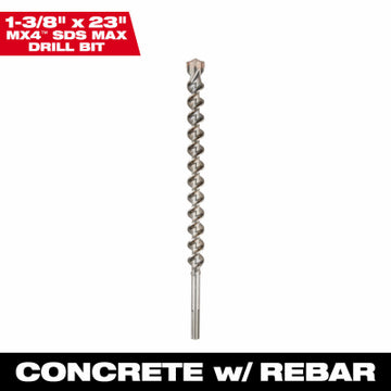Milwaukee Electric Tool Corp 48-20-3980 1-3/8x23" SDS-Max Bit