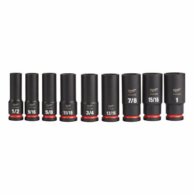 9PC 1/2" DR Socket Set
