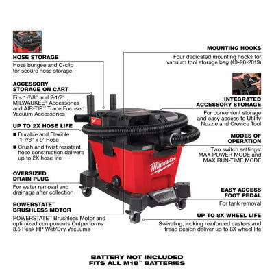 6GAL Wet/Dry Vac
