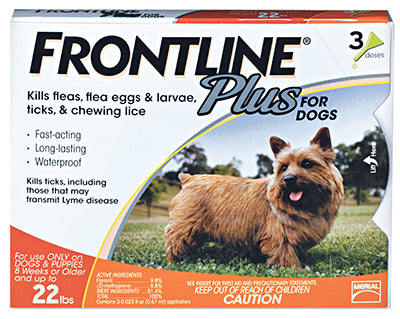 PETIQ LLC 287010 3PK SM Frontline Plus