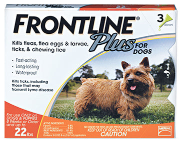 PETIQ LLC 287010 3PK SM Frontline Plus