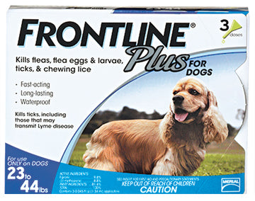 PETIQ LLC 287110 3PK MED Frontline Plus