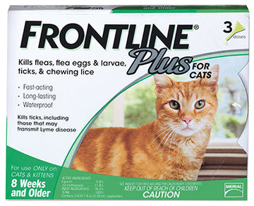 PETIQ LLC 287410 3PK Cat Frontline Plus