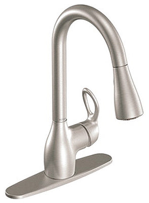 Moen Inc/Faucets CA87011SRS SGL Faucet/Pull Spout
