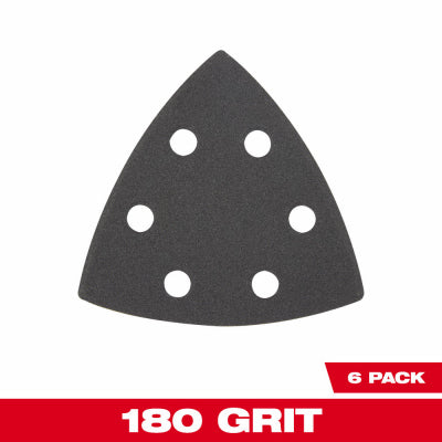6PK 180G Tri Sandpaper