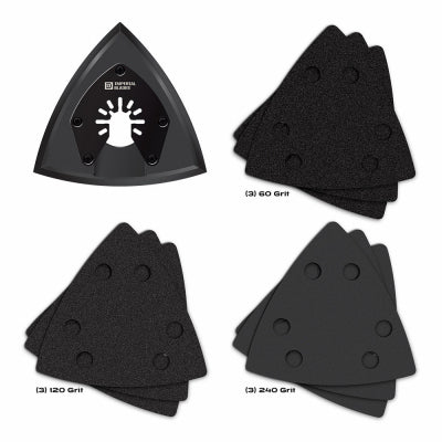 10PC Osc Tri Sandpad
