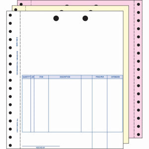 3 Part Epicor Invoice
